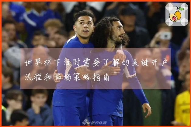 世界杯下注时需要了解的关键开户流程和临场策略指南