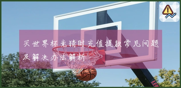 买世界杯竞猜时充值提款常见问题及解决办法解析