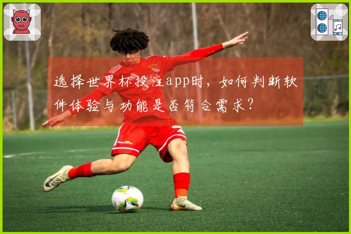 选择世界杯投注app时, 如何判断软件体验与功能是否符合需求？