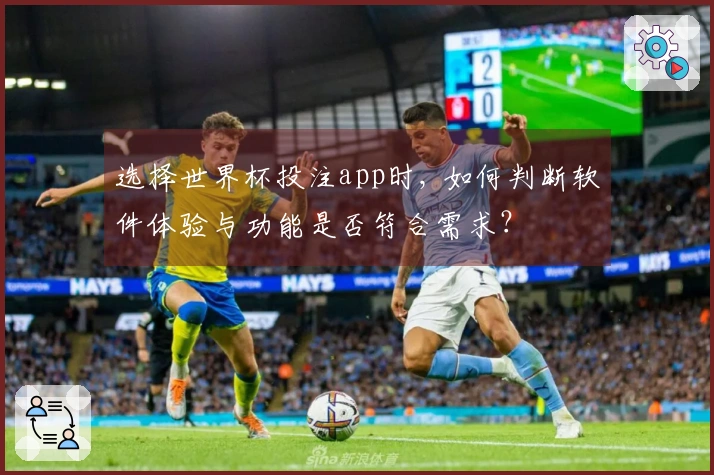 选择世界杯投注app时, 如何判断软件体验与功能是否符合需求？